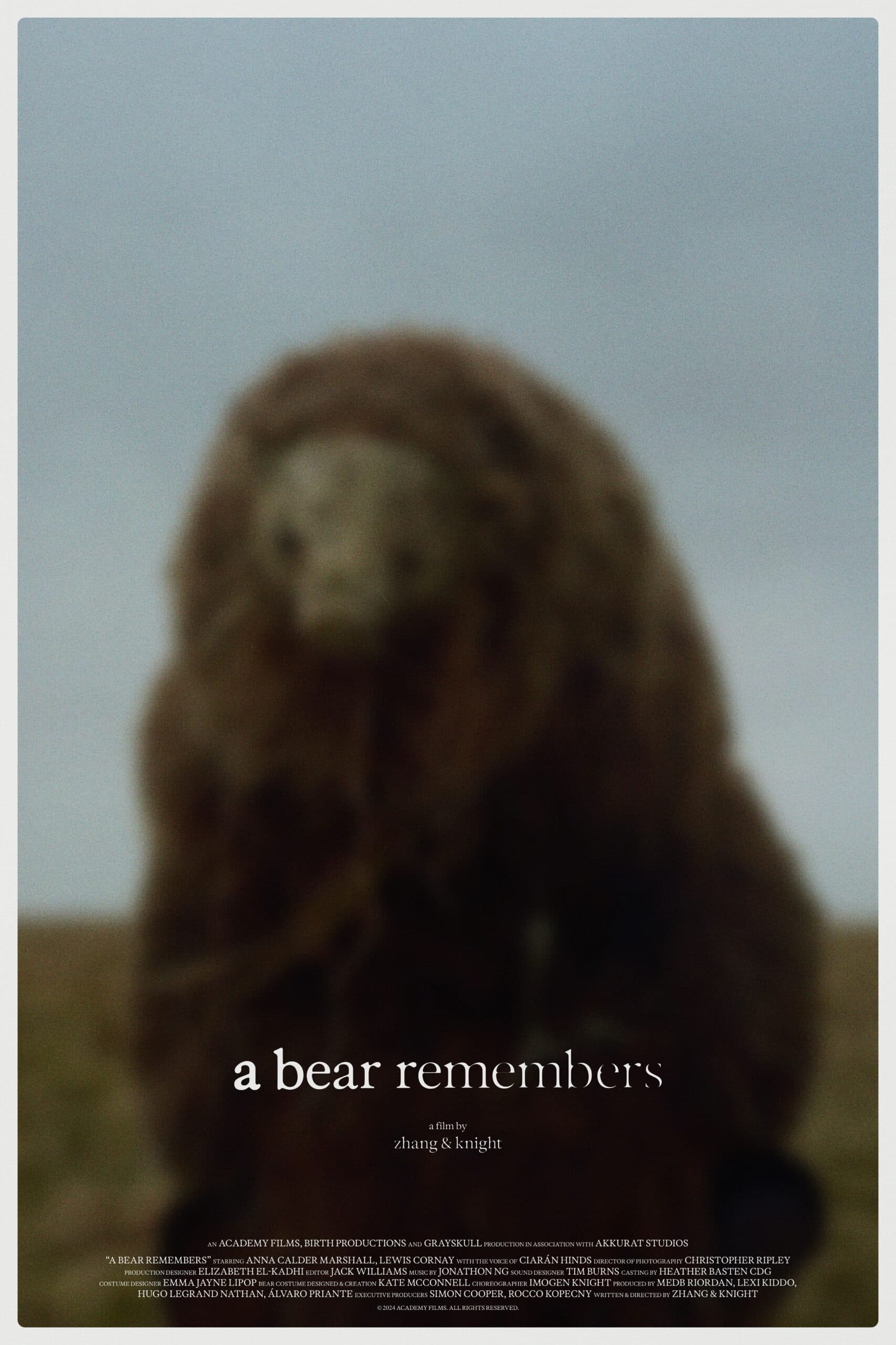 Zhang & Knight x A Bear Remembers